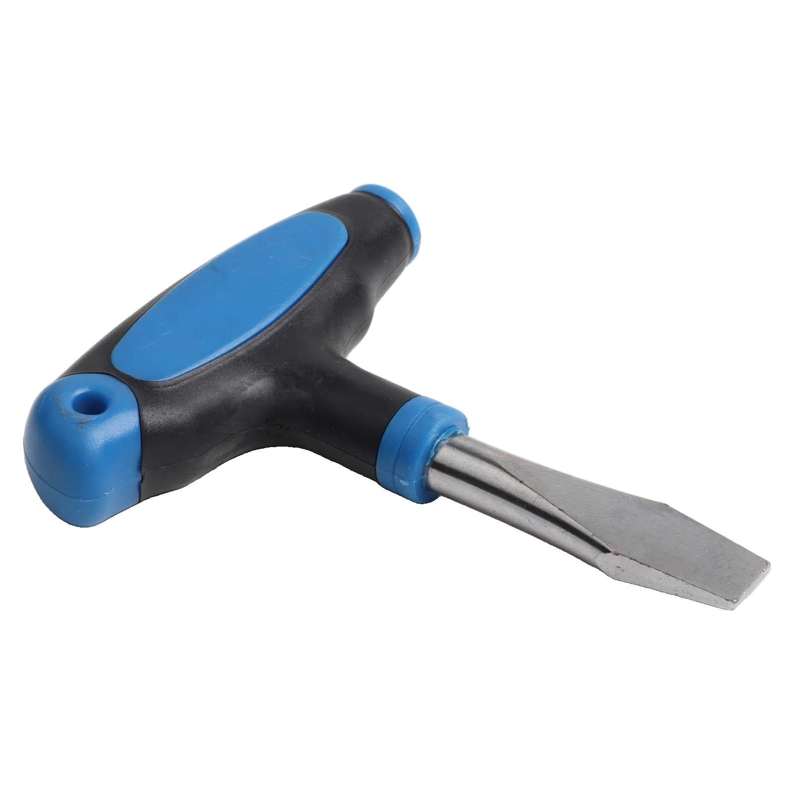 Flat Head Screwdriver With Comfortable Grip For Quick Release Applications