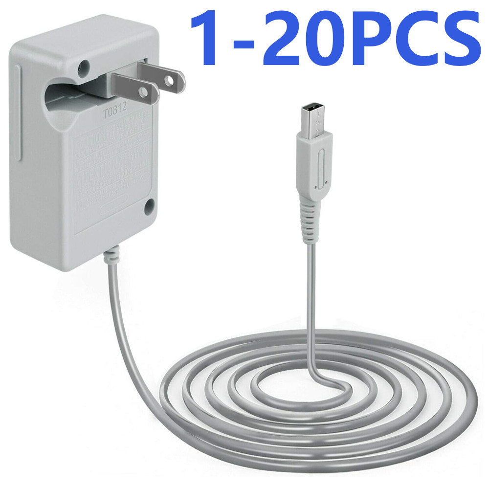 AC Adapter Home Wall Charger Cable for Nintendo DSi/ 2DS/ 3DS DSi XL System Lot