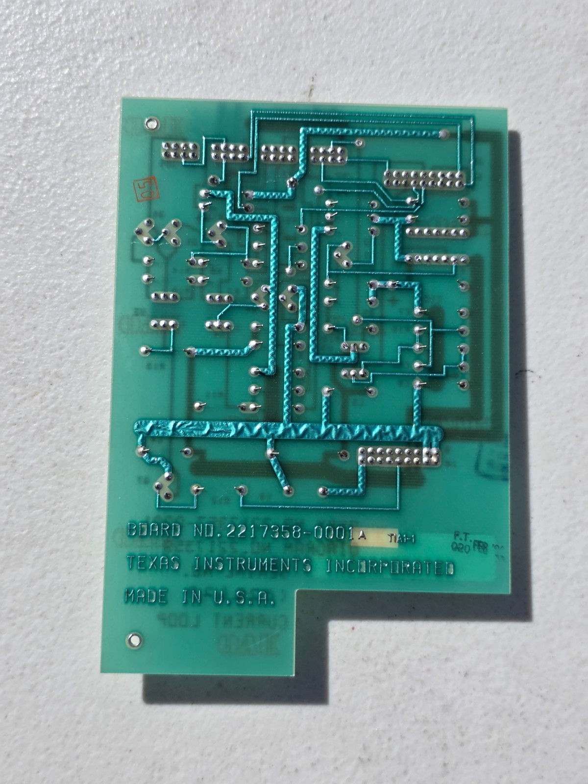 Texas Instruments 2217358-0001 Current Loop, ASSY# 2217357-001 R-8