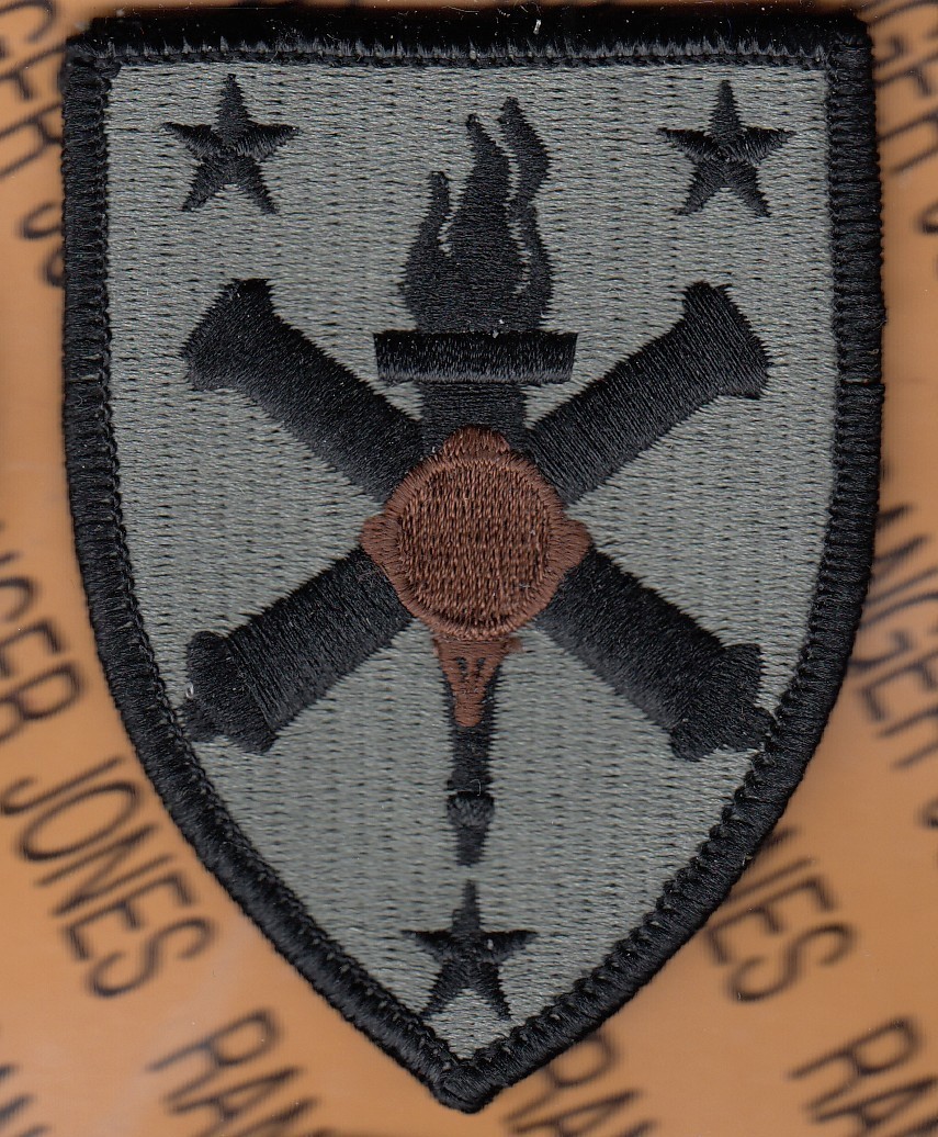 U.S Army Warrant Officer Career College WOC ~3.5" ACU w/ HOOK uniform patch m/e