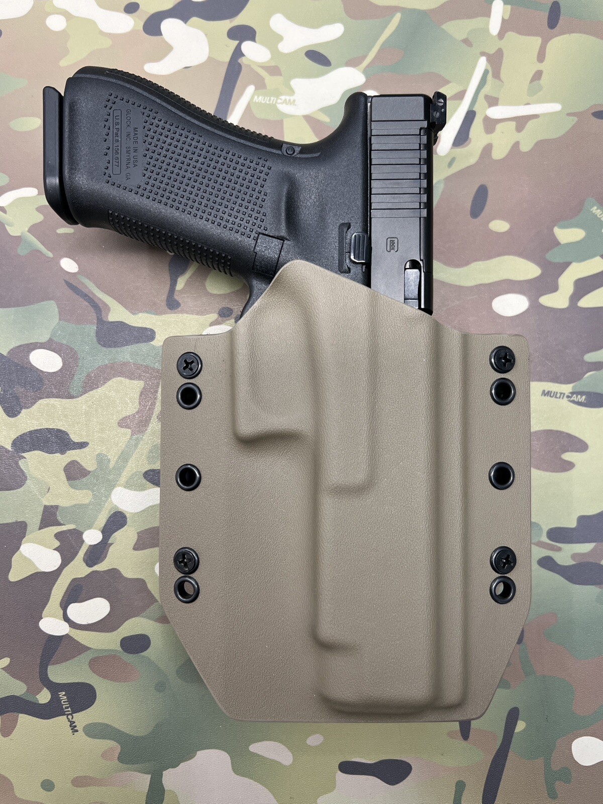 FDE Kydex Holster for Glock 34 35
