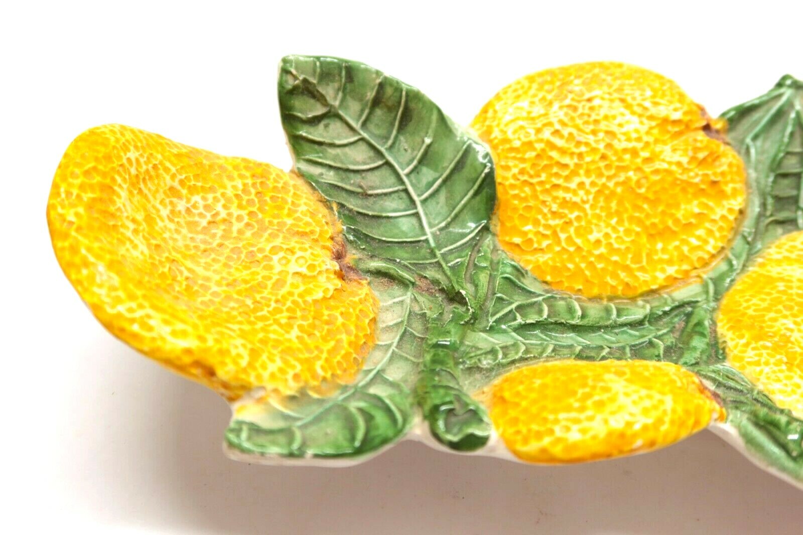 3D Vintage Fruit tray Orange Decor hand made in Italy