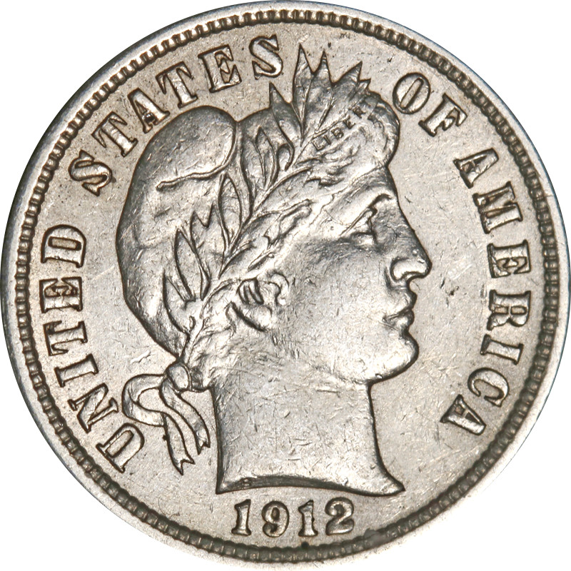 1912-P Barber Dime