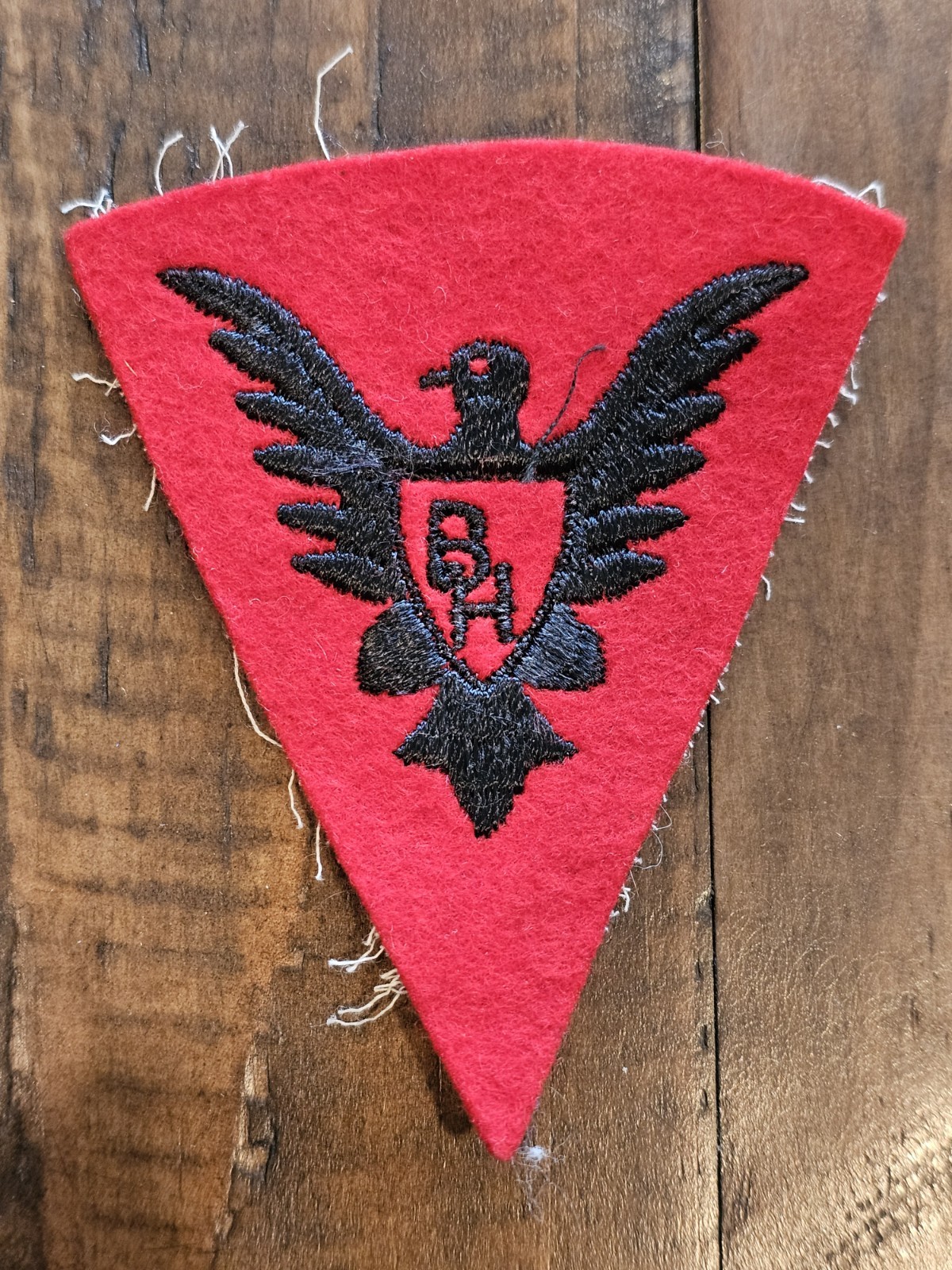 1930s WWII US Army 86th Infantry Division Division Red Wool Patch L@@K!!!