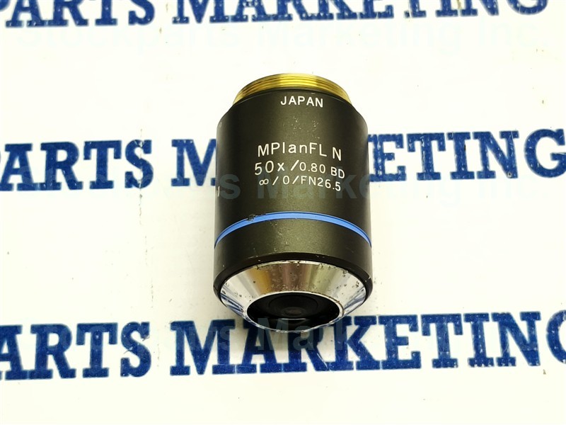 Olympus MPlanFL N 50x/0.80 BD Microscope Objective Lens Fast Shipping