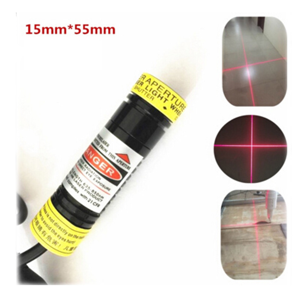 100mw 650nm Infrared Laser Module Diode Cross Positioning Light Marking Machine