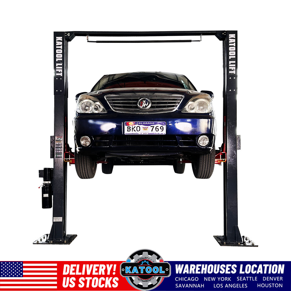 4.0HP  12000 lbs  Single Point  Lock  Release  2 Post Auto Lift 220V AM120SD