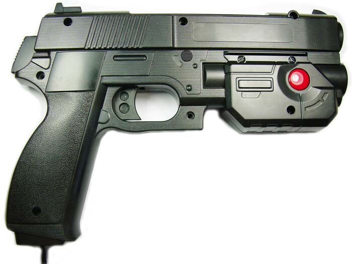 Ultimarc AimTrak Arcade Light Gun, RED, BLUE, BLACK, for MAME,Win,PS2 FREE SHIP