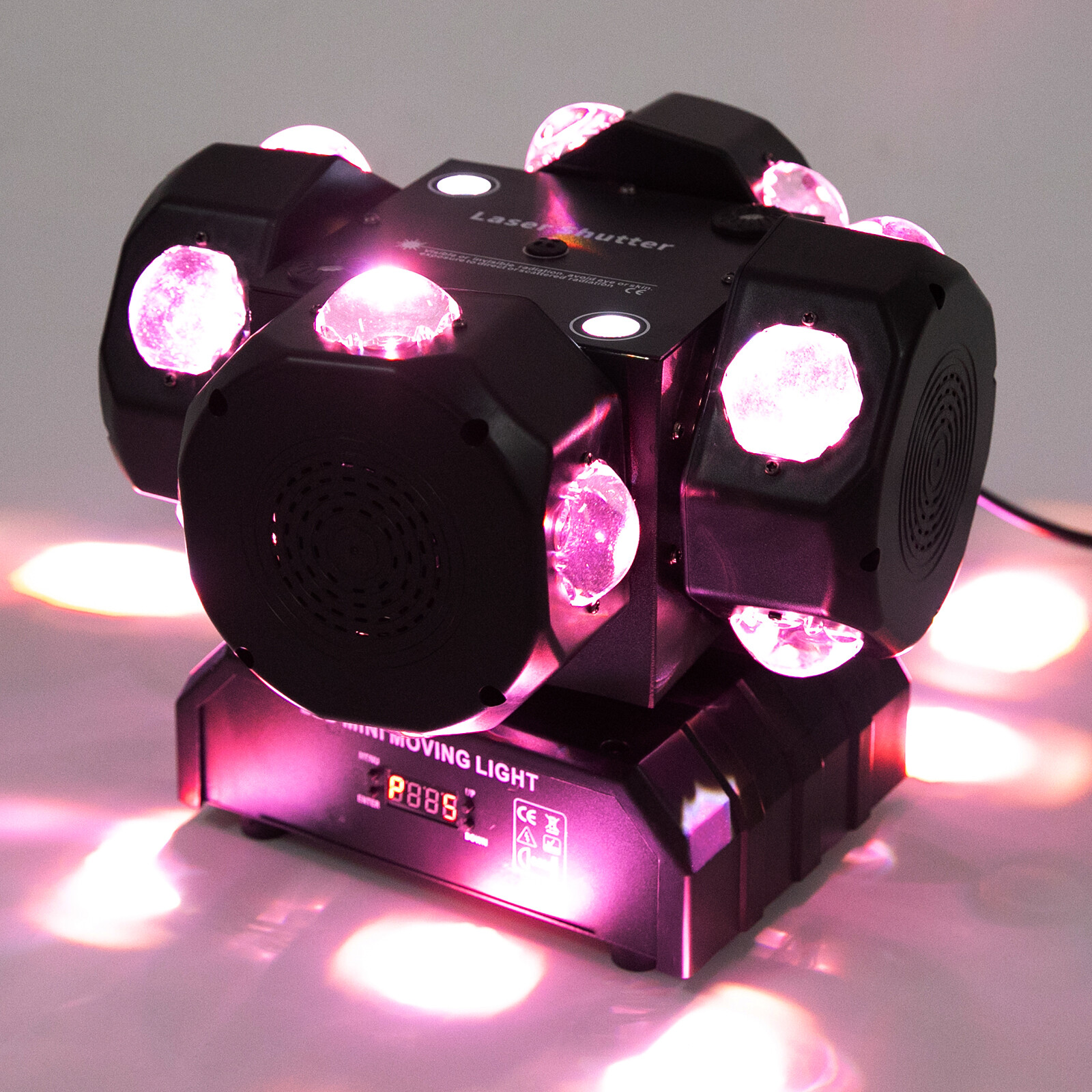 DJ Light Rotating Strobe Effects Light Stage Lighting Party Lamp DMX 512 200W
