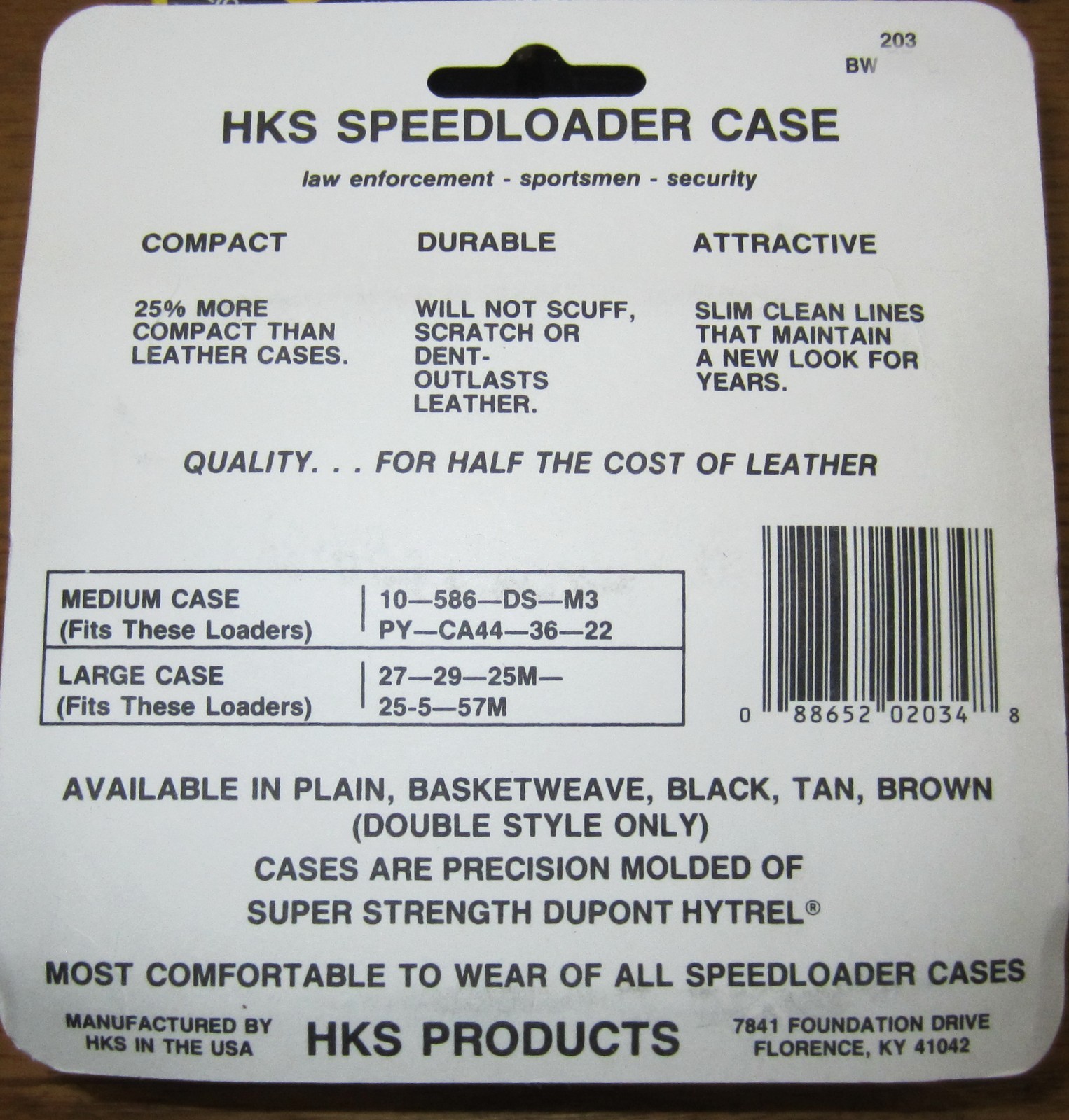 Two HKS PYA Speedloaders Colt Python with Case