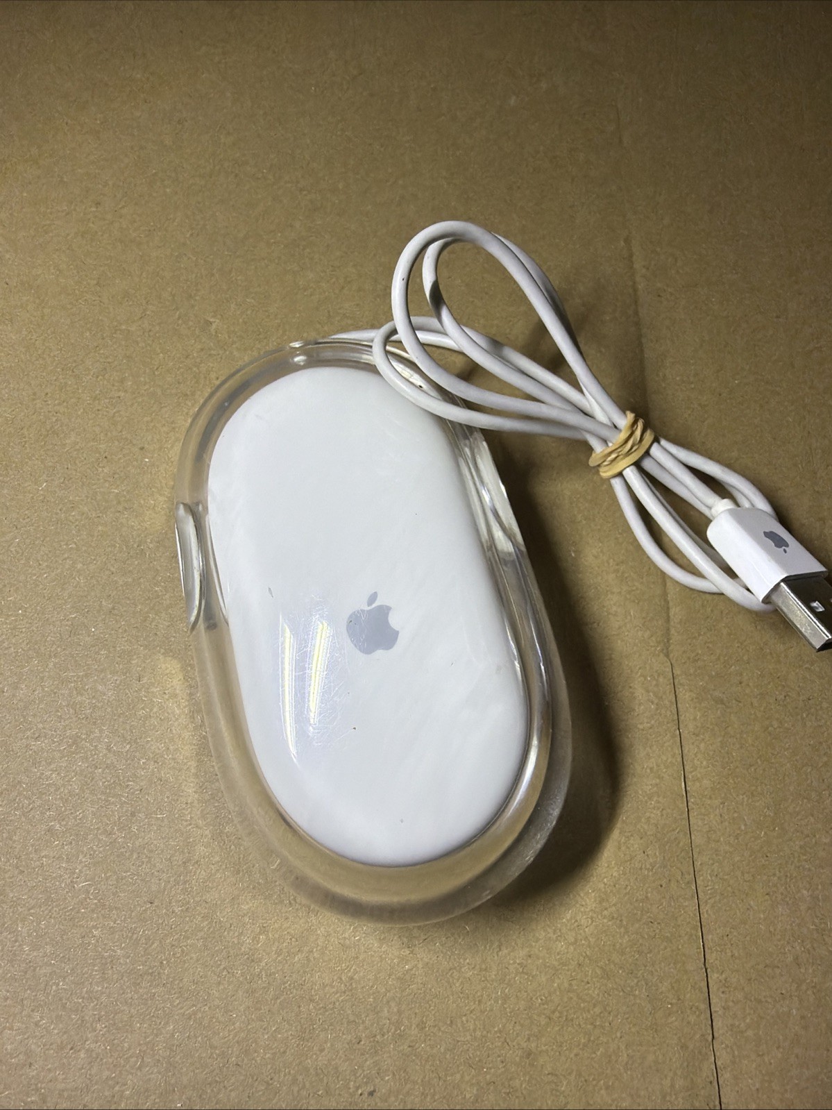 Apple Wired USB Mouse A1152 White OEM Original Untested As-Is