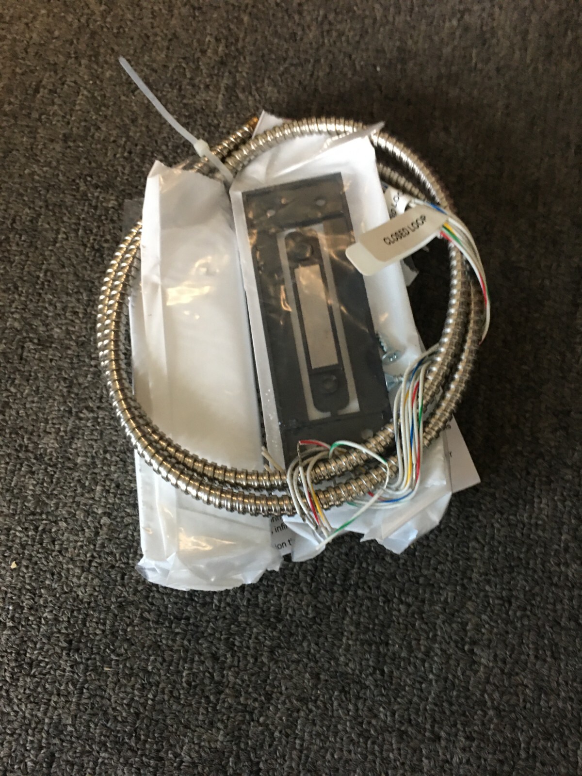 Interlogix 2707A-L Magnetic Security Contact Surface Mount with Armored Cable
