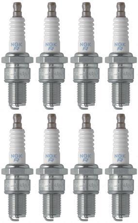 Set of 8 NGK Standard Spark Plugs for ski-Doo CHEYENNE 1992-1989 Engine 500cc