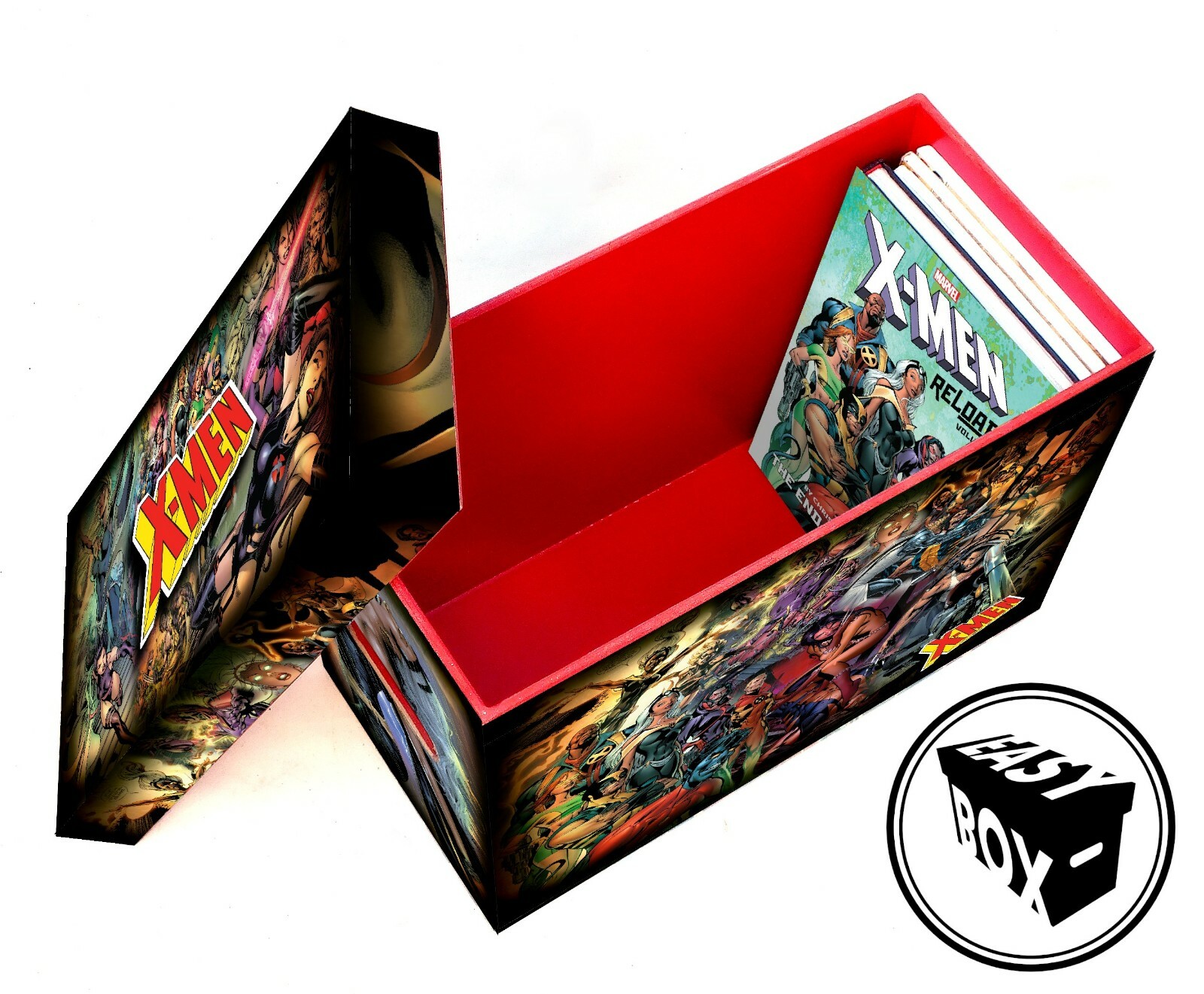 X-Men Reload - Large Comic Book Hard Box MDF