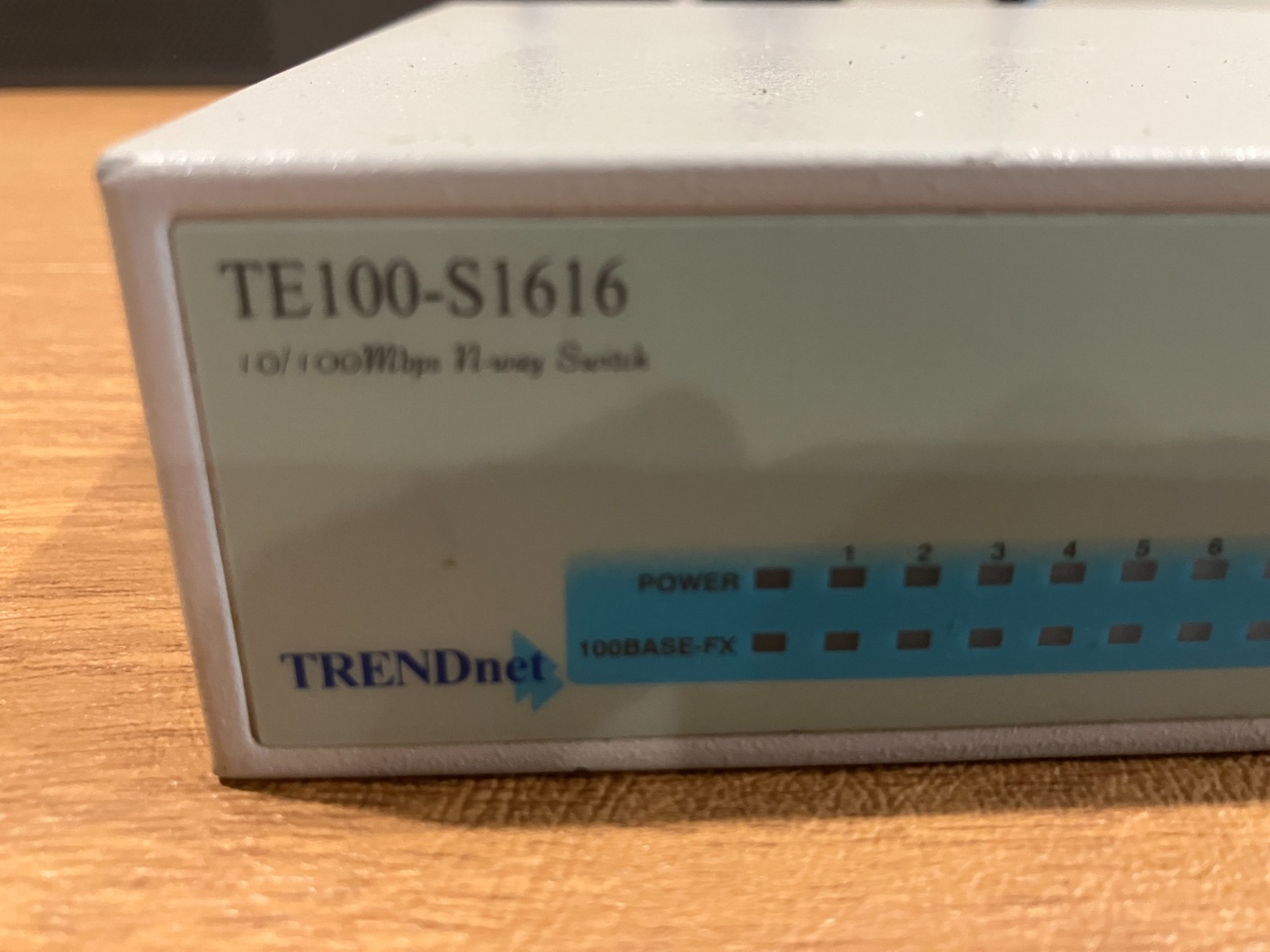 TRENDnet TE100-S1616 16-Ports External Switch 0/100 Mbps N Way Switch