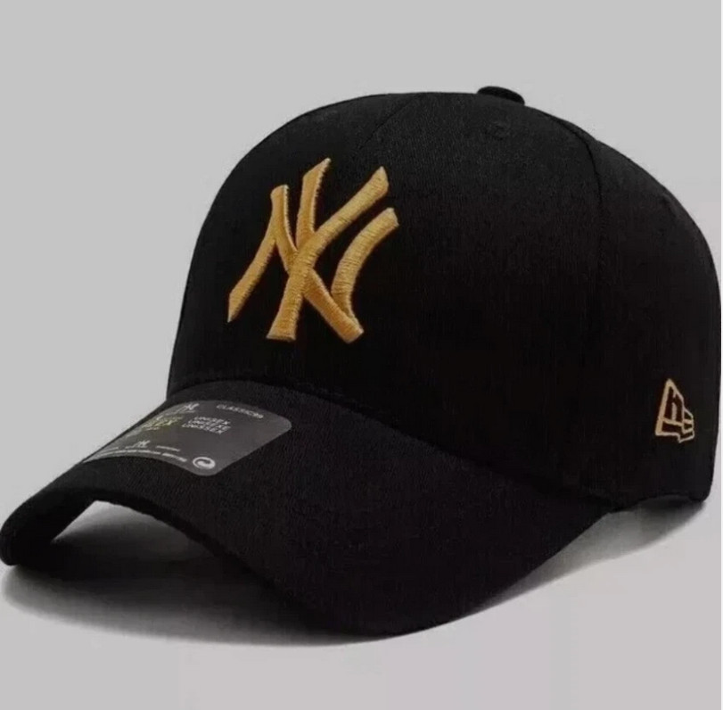 Men Women All Black Unisex New York NY Yankees Baseball Hat Sport Snapback Cap