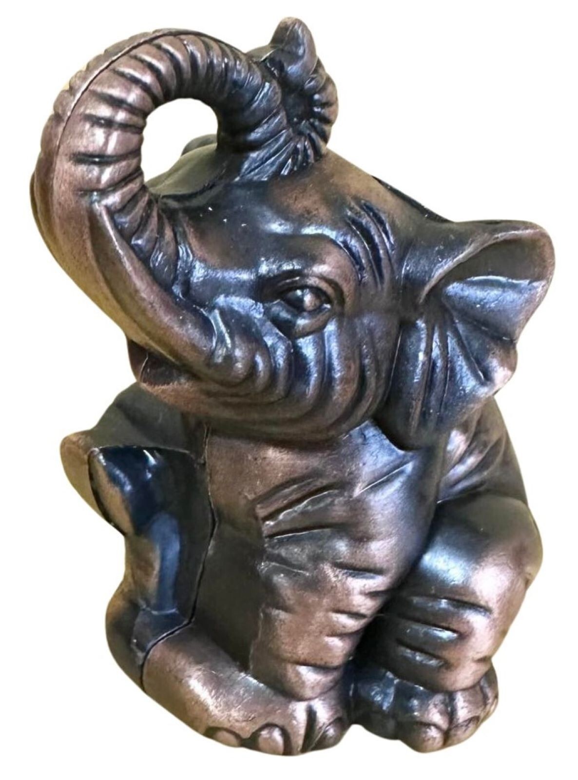Elephant Die Cast Metal Collectible Pencil Sharpener