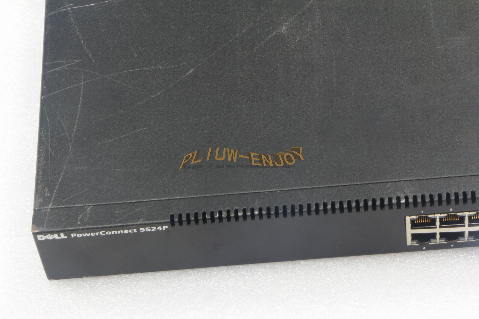 1PCS Used Dell PowerConnect 5524P 24 port Gigabit Ethernet switch