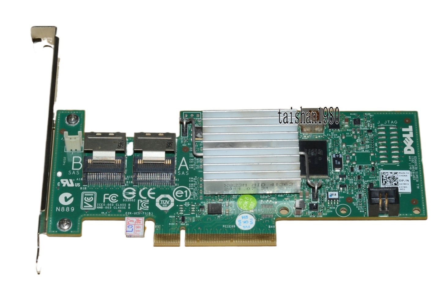 Dell H200 6Gbps SAS HBA =(LSI 9211-8i) P20 IT Mode ZFS FreeNAS unRAID