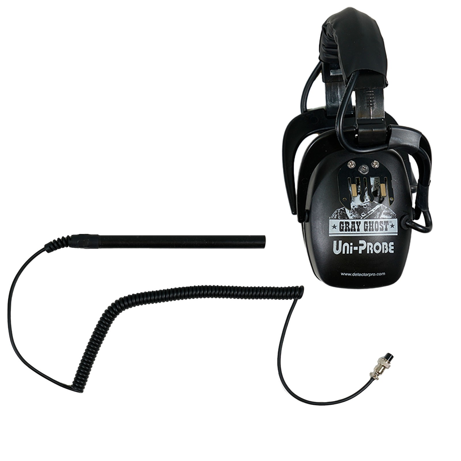 DetectorPro UniProbe Headphones & Pulse Induction Probe for XP Deus & Deus II