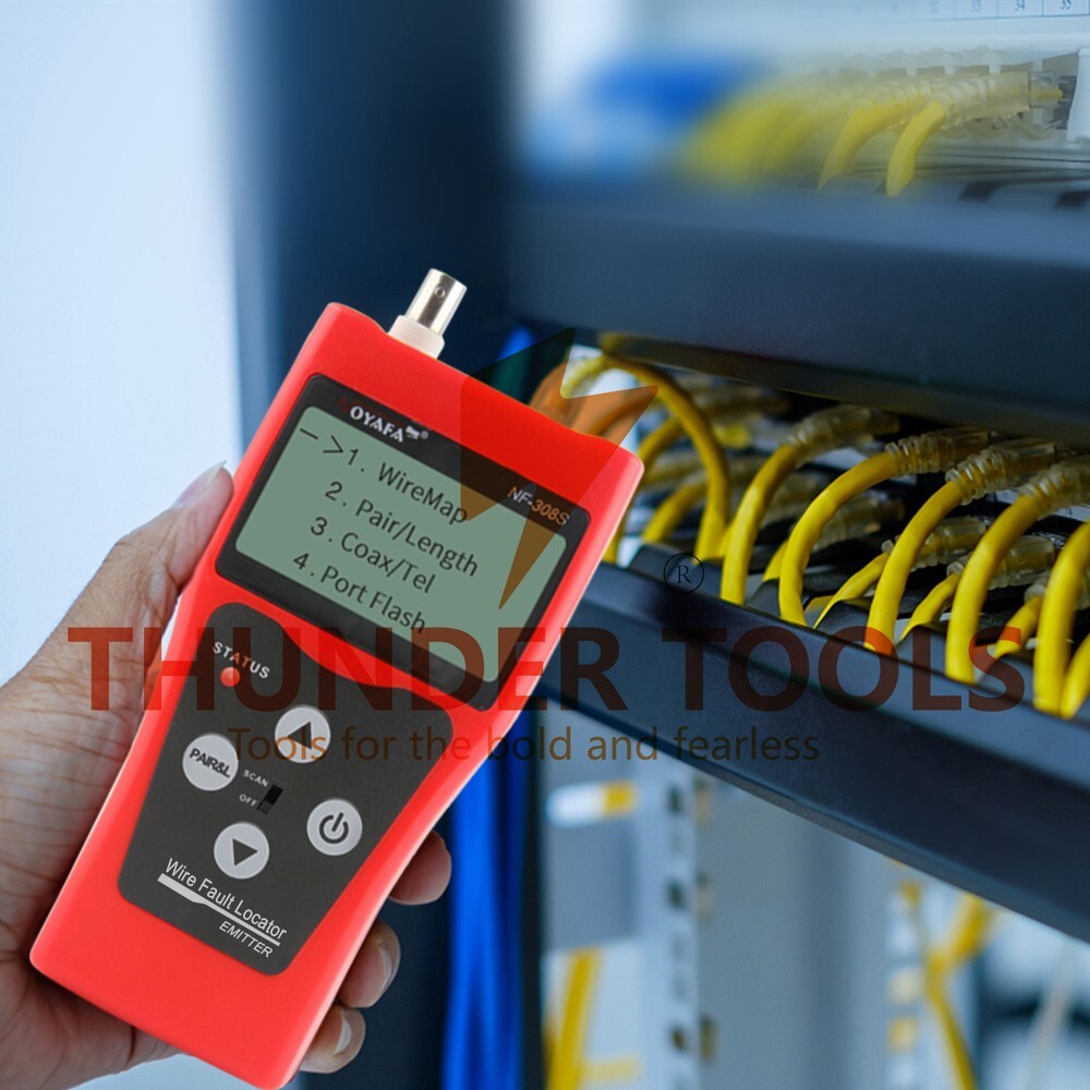 Thunder Tools NOYAFA Multi-functional LCD Network Cable Tester High