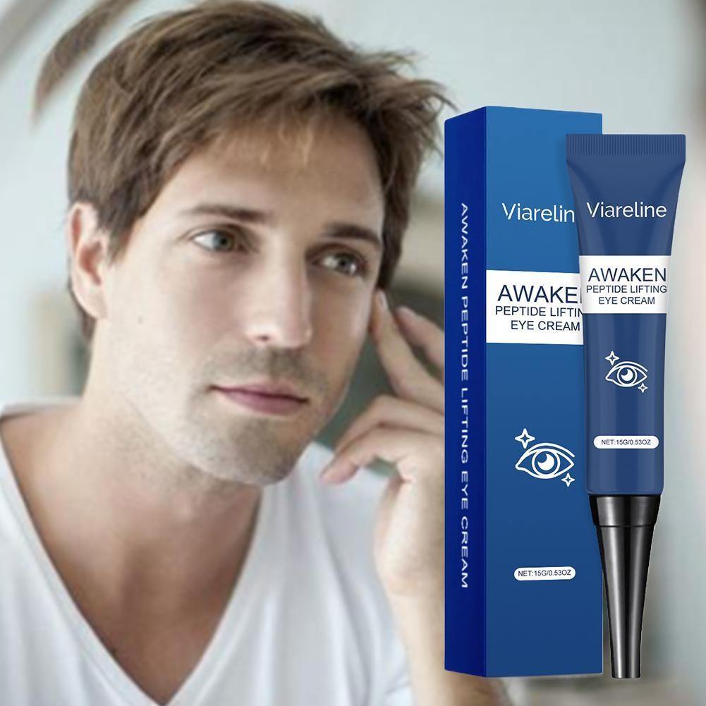 .Men Eye Bags Remover Cream Anti Dark Circles Anti Puffiness Fade Fine US☆☆