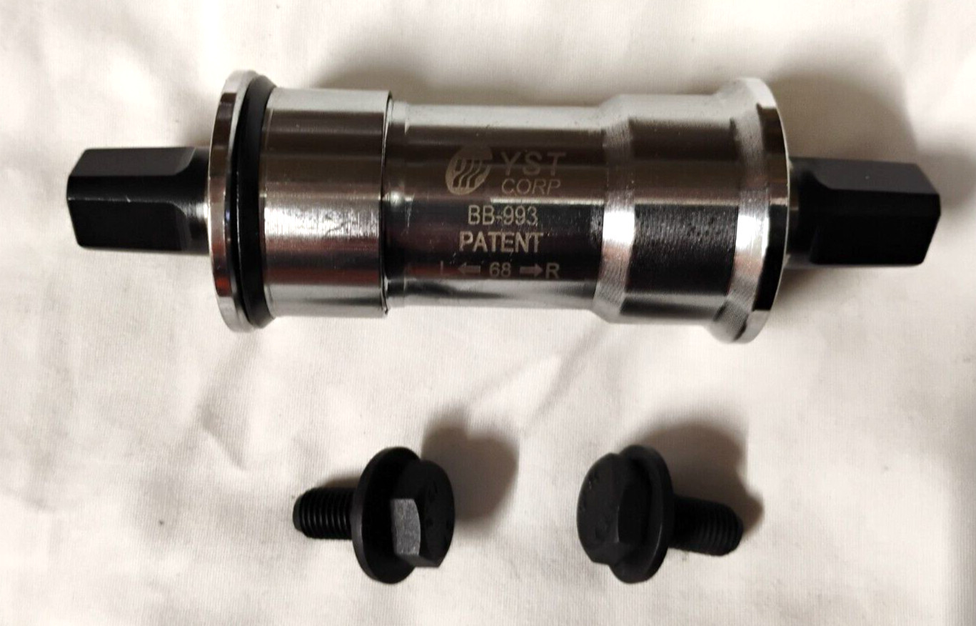 SUNLITE Repair 68mm x 122.5mm Threadless Square JIS Steel Bottom Bracket