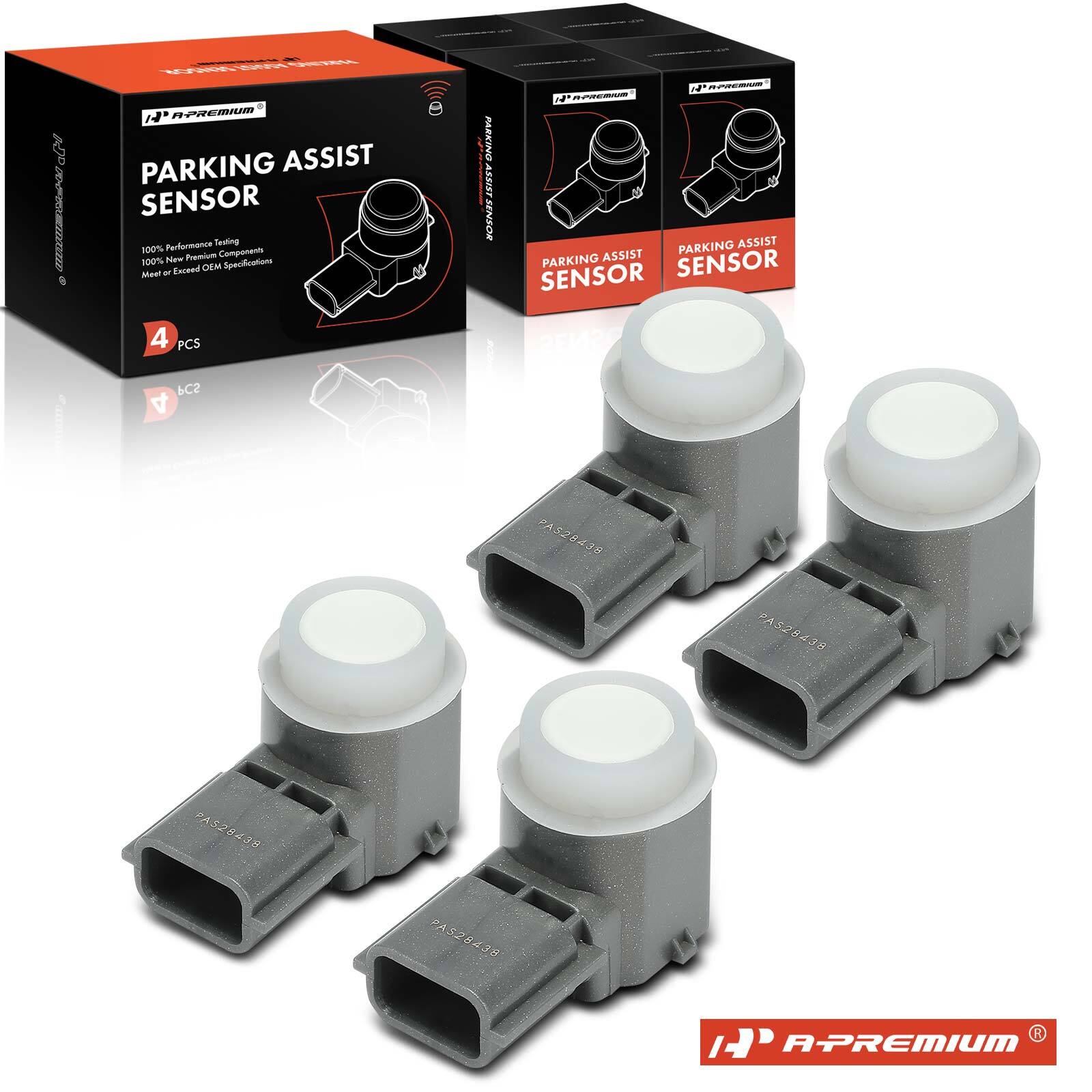 A-Premium 4Pcs Parking Assist Sensor Front or Rear for INFINITI Q70 QX80 Nissan