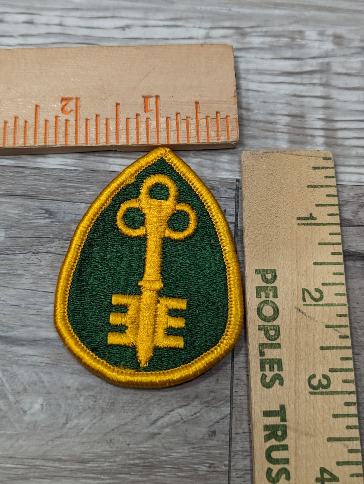 Vintage WW2 to KOREA Patch Collection BREAK UP 300th MP P.O.W. Command