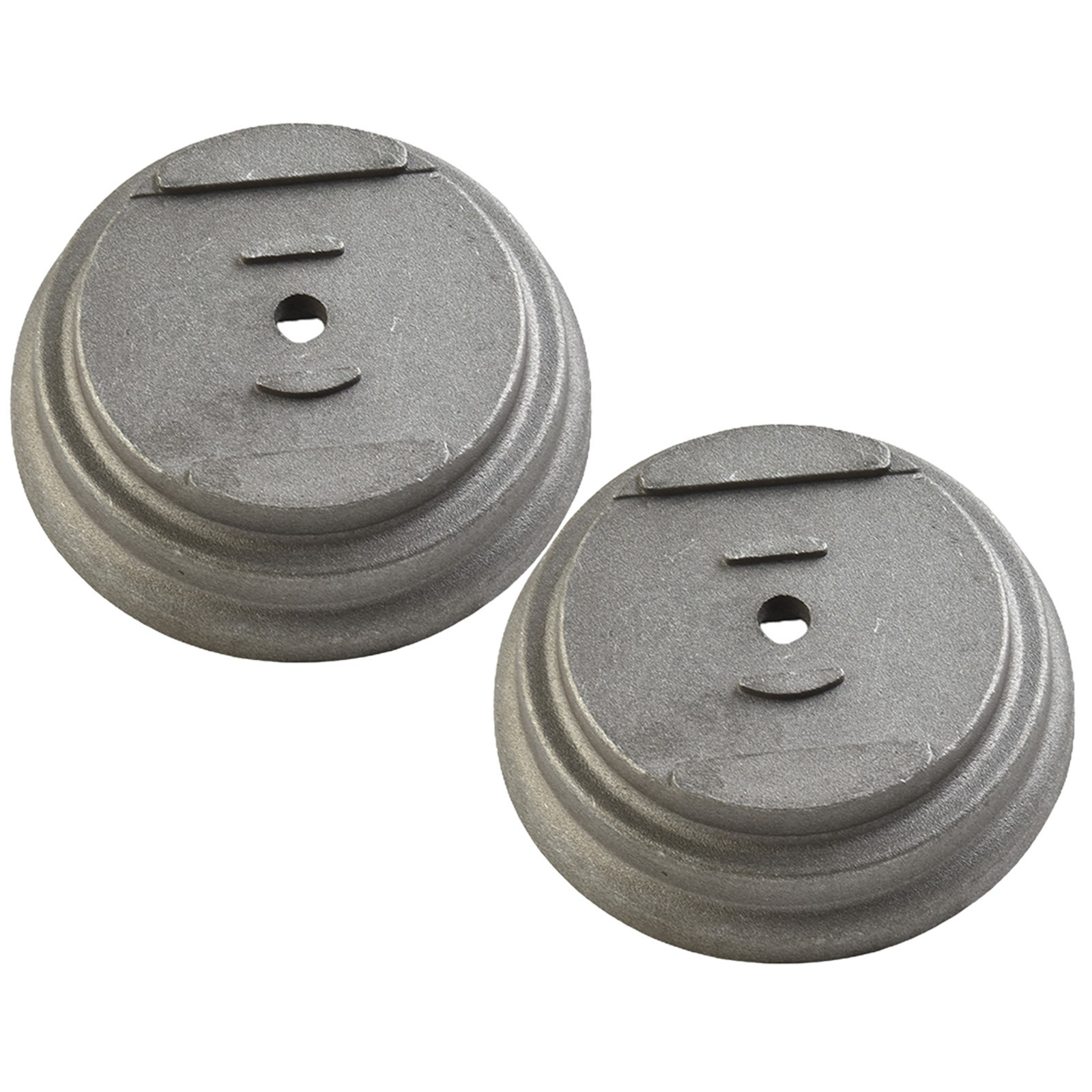 Stainless Steel Grass Cover Blade Base Set for Lawn Mowers 2PC Accessory Kit