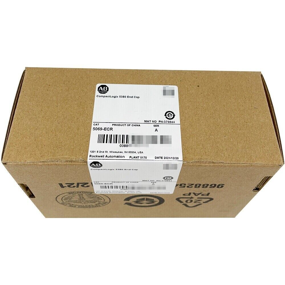 SEALED AB 5069-ECR /A Compact 5380 Right End Cap/Terminator Free Shipping PLC US