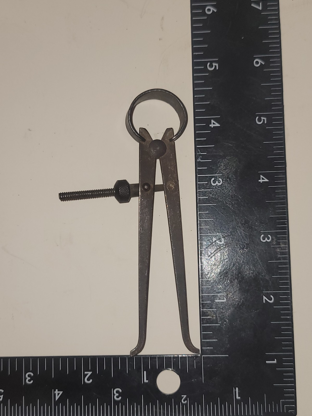 2 Vintage Technical Drawing Measurement Dividers Instruments
