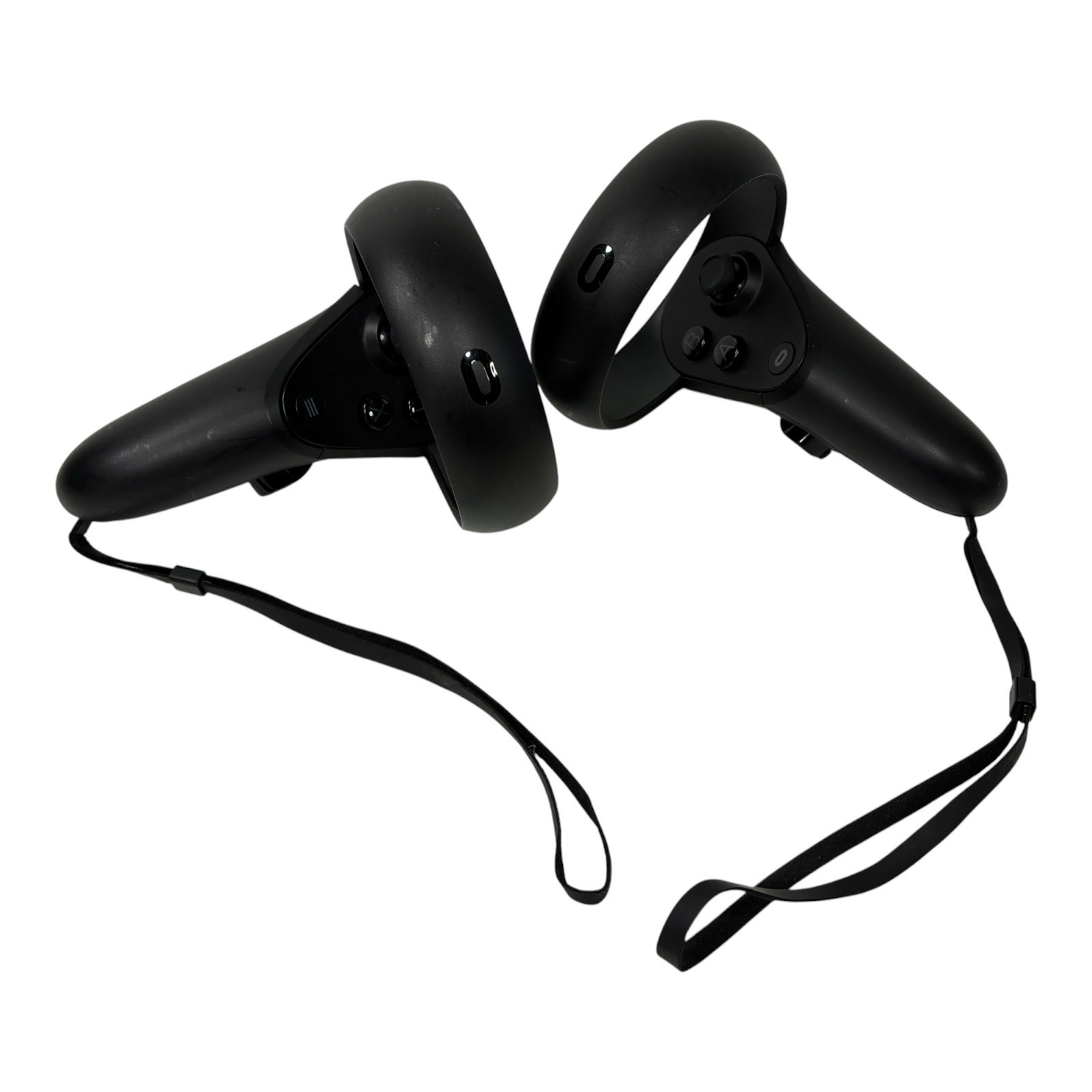 Oculus MI-BL MI-BR Quest Rift-S Left and Right Controllers Pair Black TESTED