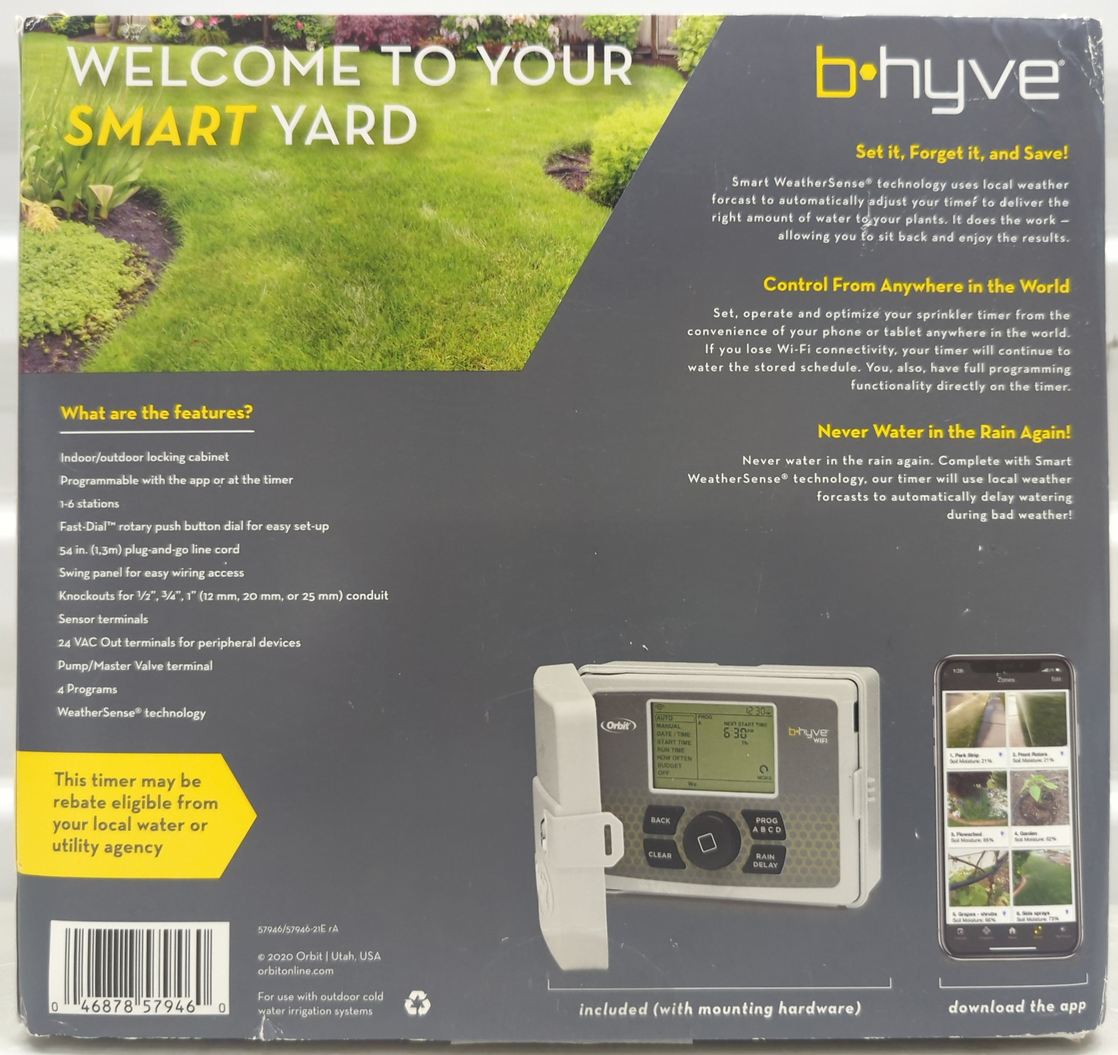 Orbit b-hyve and Easy-Set Sprinkler Controllers
