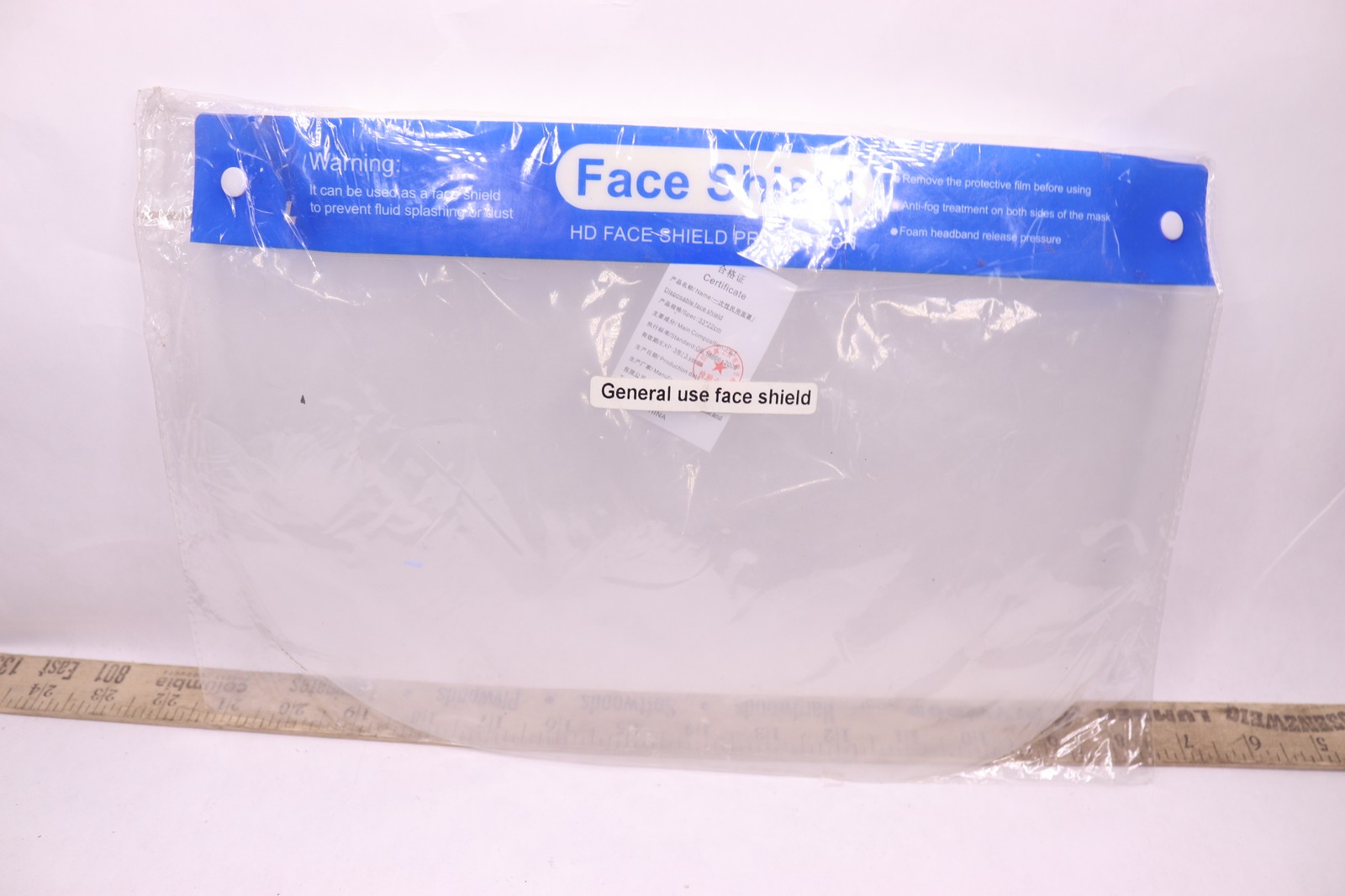 Safety Full Face Shield Transparent Visor