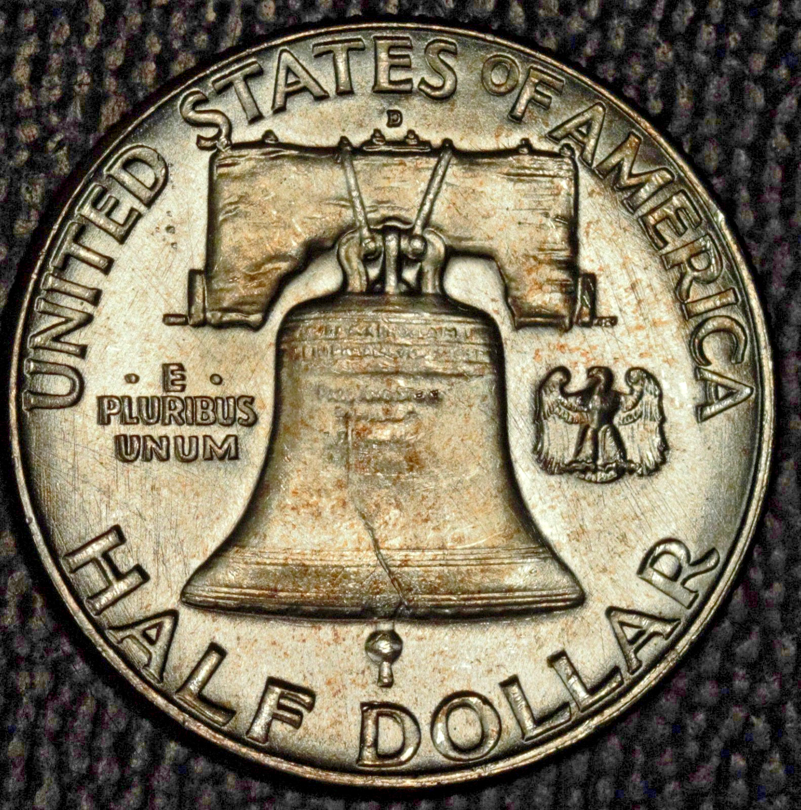 1961-D Franklin Half Dollar, Very Choice BU