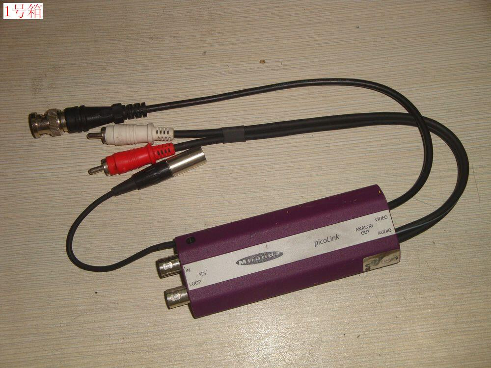 Miranda SDM-277p/U SDI to NTSC/PAL and Unbalanced Analog Audio Converter