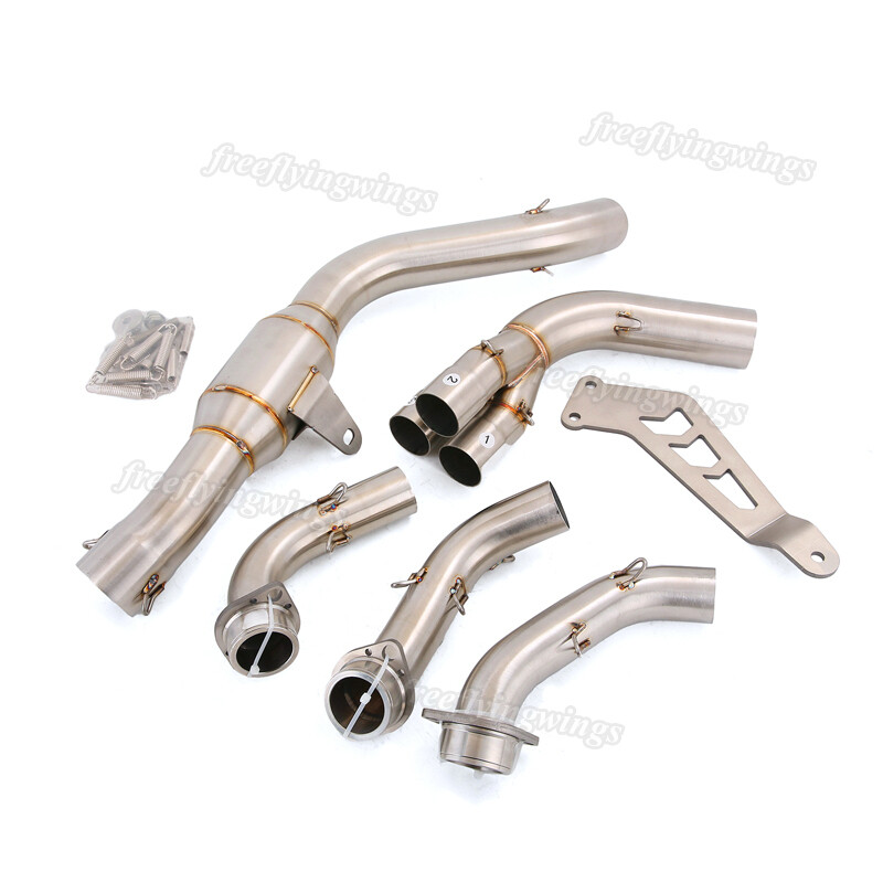 For Yamaha MT-09 2020-2023 Header Link Pipe Muffler Tips Exhaust Complete System