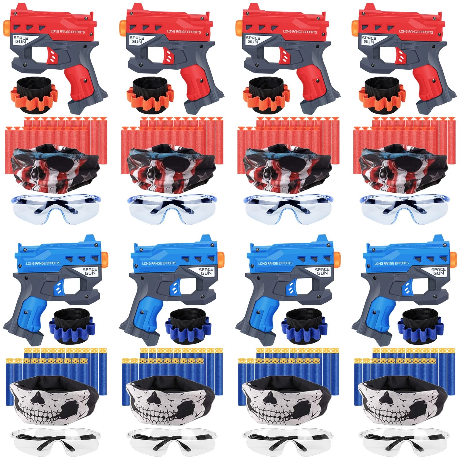 Party Favors Compatible with Nerf Party, 8 Sets Gun Parties Favors for Birthd...