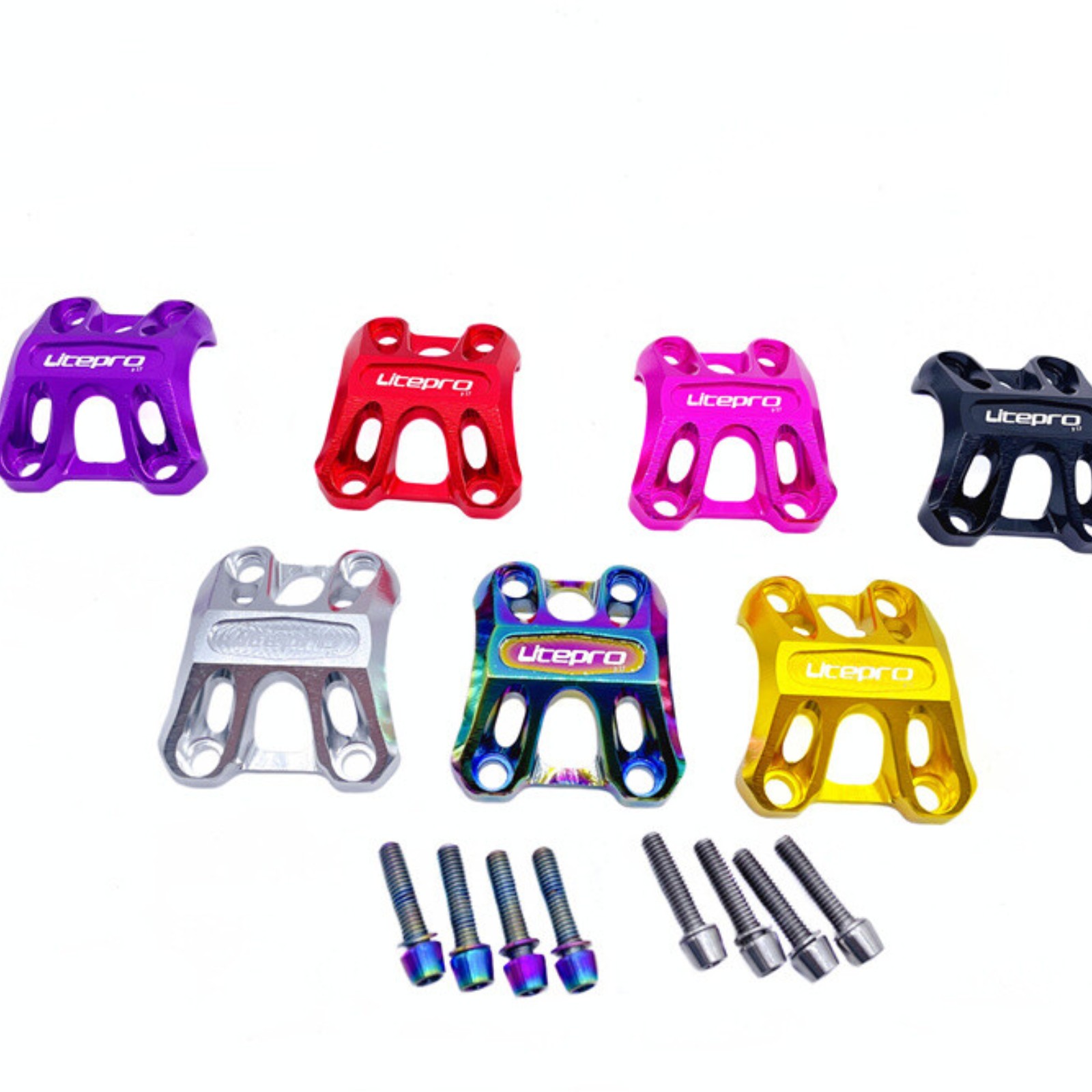 CNC Alloy Titanium Bolt Stem Cap for Birdy 3 Mark 3 MK3 Folding Bike