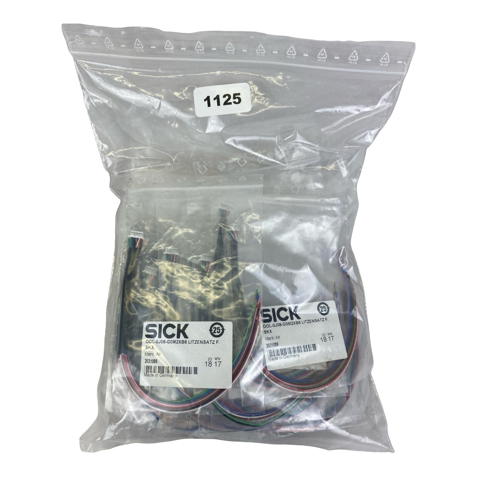 Sick DOL-0J08-G0M2XB6 ID 2031086 Stranded Cable/Connector