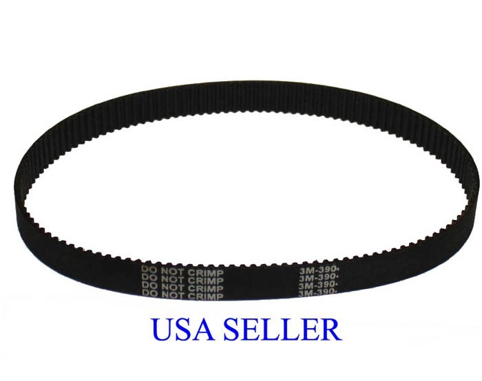 390-3M-12 Drive Belt for Electric Gas Scooter    FREE shipping