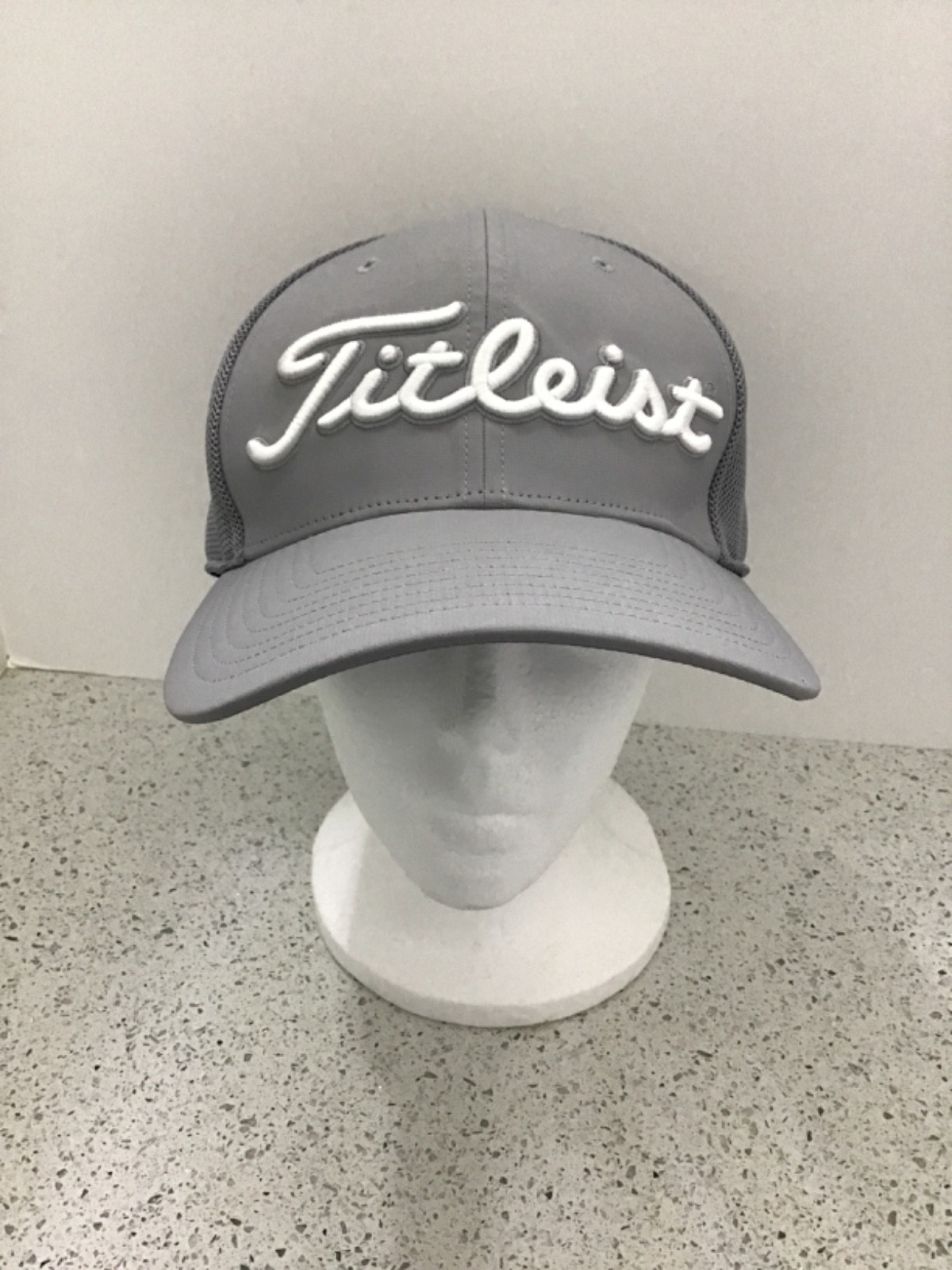 Titleist A-Flex Gray Embroidered Vinoy Club 1925 Fitted Golf Baseball Hat M/L