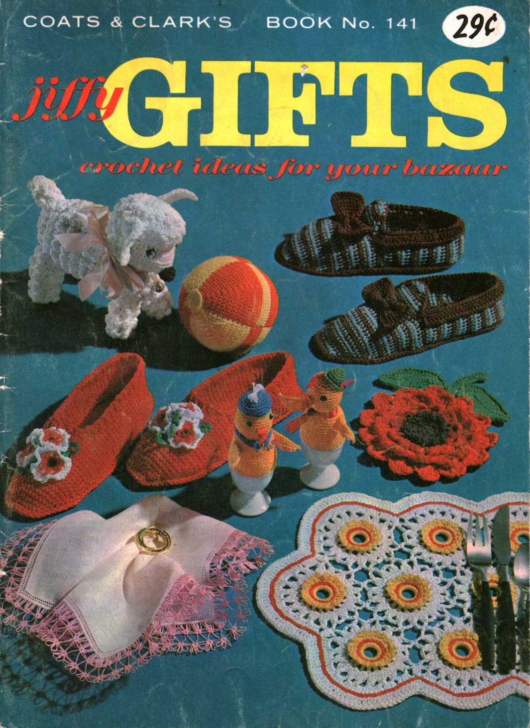 Jiffy Gifts Crochet Ideas For Your Bazaar | Coats & Clark 141