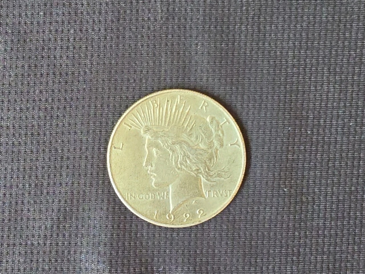 1922 Silver Peace Dollar