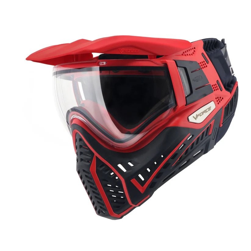 VForce Profiler 2.0 Paintball Mask / Goggles - Black / Red