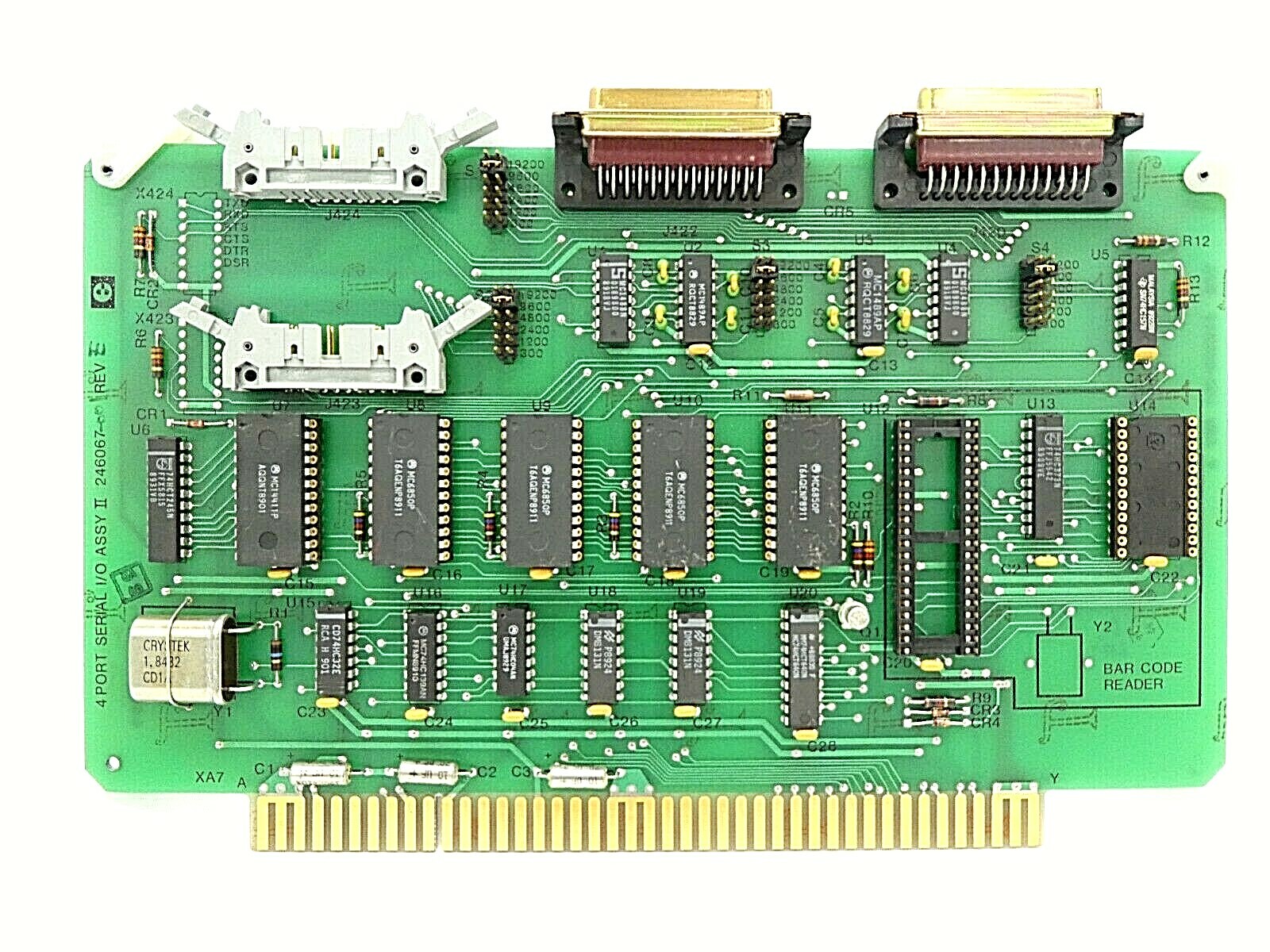 Electroglas 246067-001 4 Port Serial I/O Assy II PCB Card 4085x Horizon Working