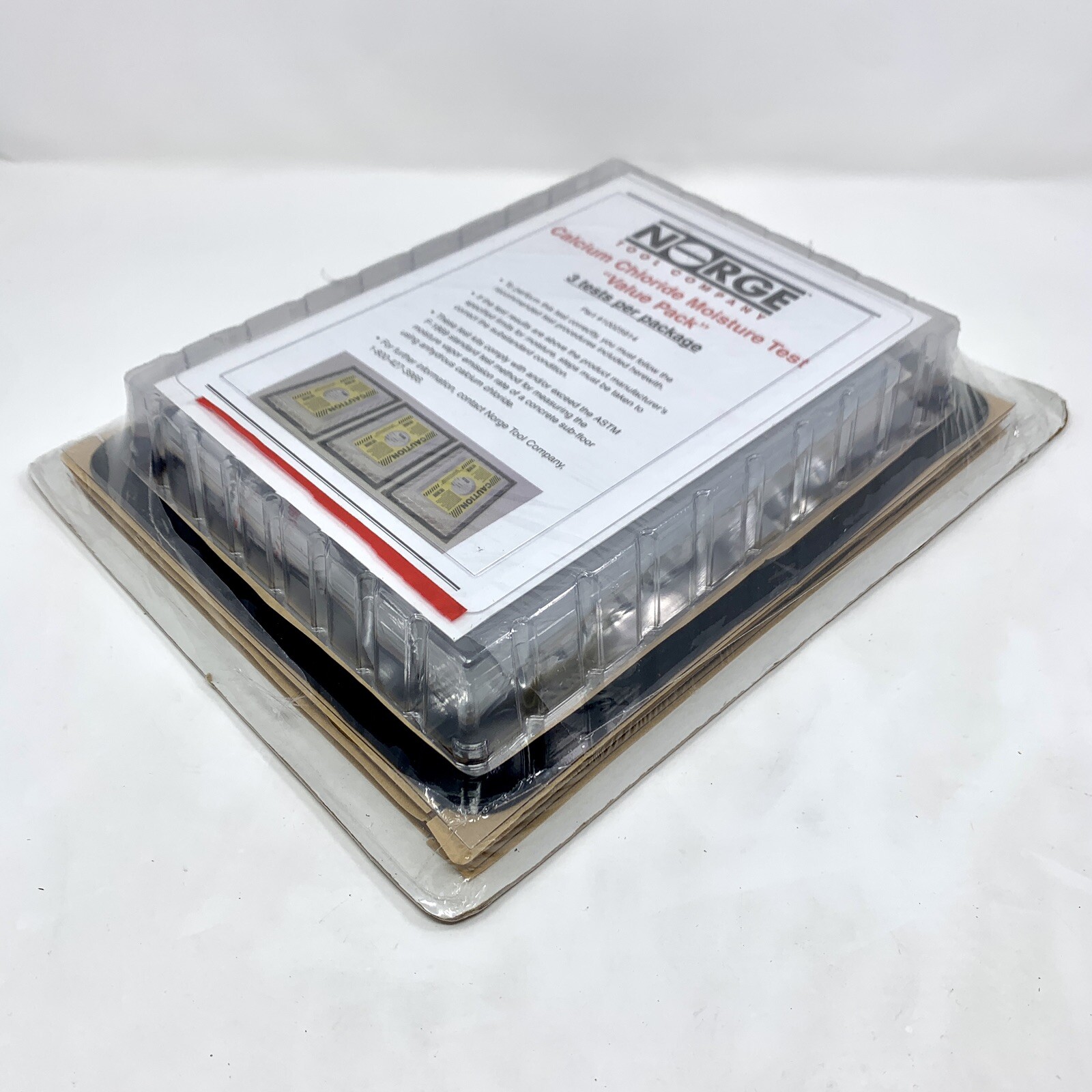 Norge Tool Company Calcium Chloride Moisture Test "Value Pack" (3 Tests)