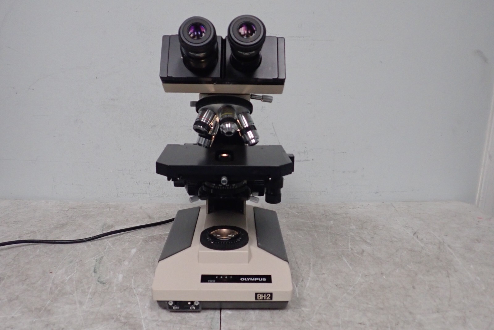 Olympus BH2 BHT BHTU Binocular Upright Microscope w/ 4 Objectives