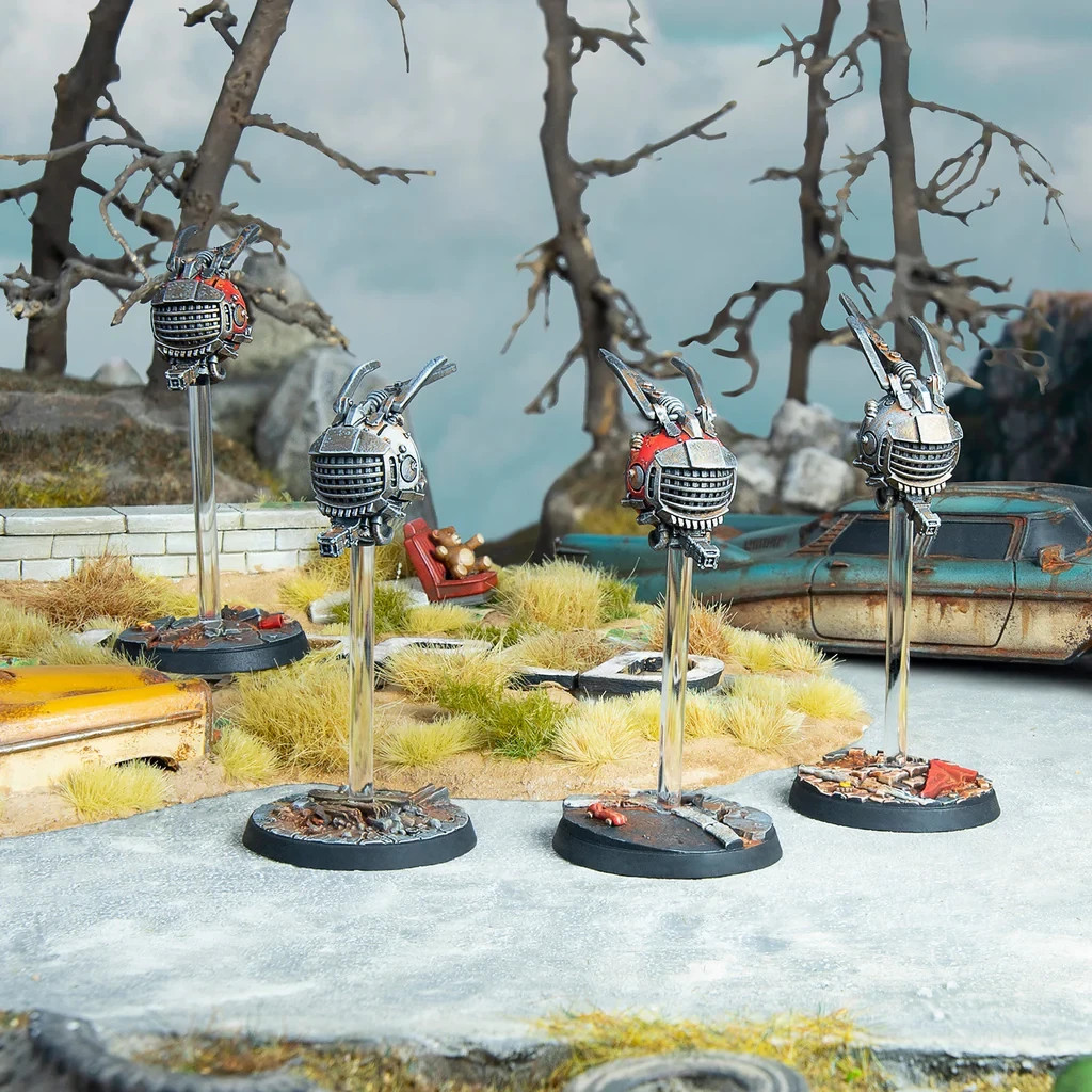 Fallout: Wasteland Warfare - Robots - Eyebots ($41 MSRP)